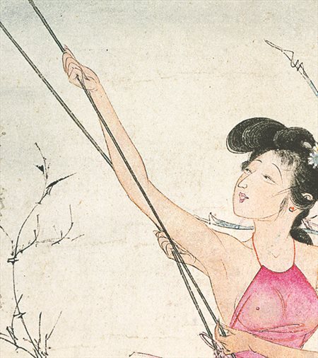 东辽-胡也佛的仕女画和最知名的金瓶梅秘戏图